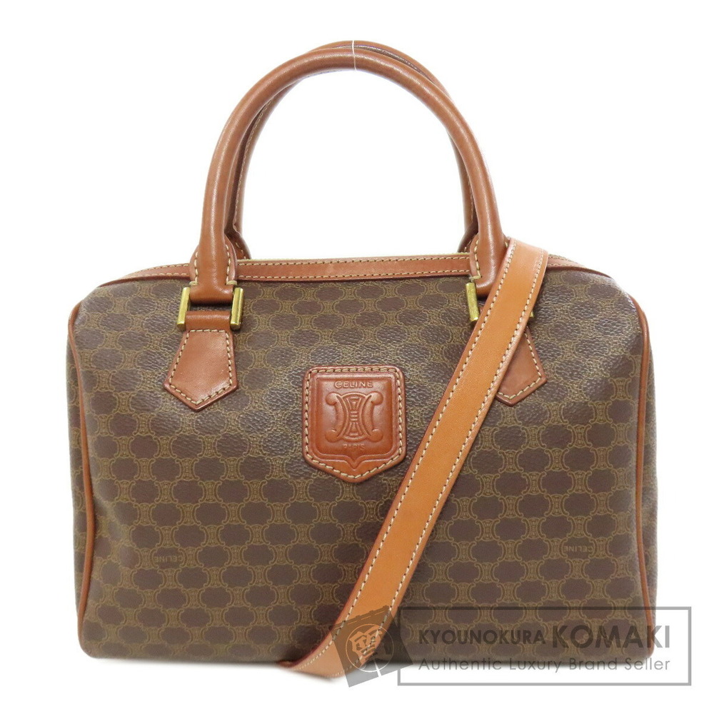 Celine Boston Bag Macadam Pattern